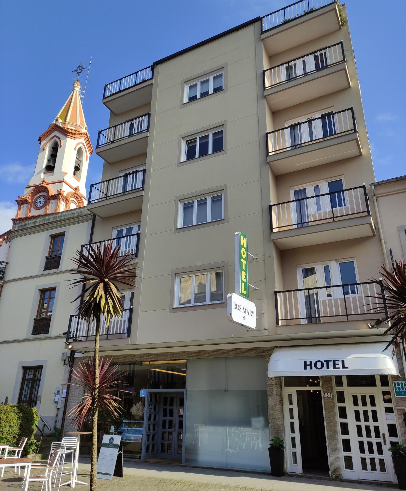 Hotel Ros Mary Ribadeo Exteriör bild